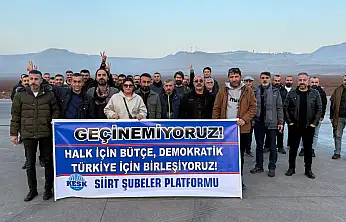 Siirt'ten Van'daki ''Geçinemiyoruz'' Mitingi İçin Yola Çıktılar