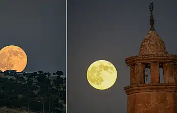 Siirt Tillo'da Kunduz Dolunayı Büyüledi: Sefa Türksoy'un Objektifinden Eşsiz Kareler