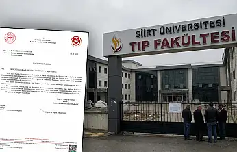 Siirt Tıp Fakültesi Kapanıyor mu? Cumhurbaşkanı Erdoğan'ın Açtığı Fakülte Elden Gidiyor!