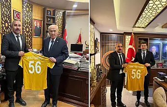 Siirt Ülkü Ocakları İl Başkanı Dr. Kadir Ekin'den Devlet Bahçeli ve Ahmet Yiğit Yıldırım'a Ziyaret