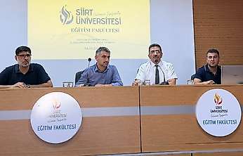 Siirt Üniversitesi Eğitim Fakültesinde yıl sonu akademik kurul toplantısı yapıldı