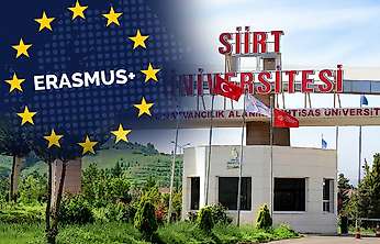 Siirt Üniversitesi Erasmus+ personel hareketliliği geçici sonuçlarını açıkladı