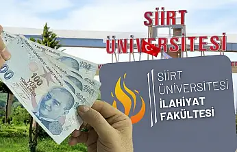 Siirt Üniversitesi İlahiyat Fakültesi'ni Tercih Edenlere 10 Bin TL'ye Varan Burs Desteği