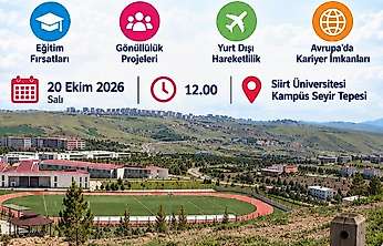 Siirt Üniversitesi'nde ''Time to Move'' Etkinliği Düzenlenecek