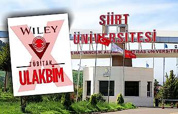 Siirt Üniversitesi'nde TÜBİTAK-Wiley açık erişim kotaları tükendi
