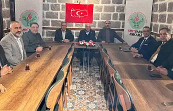 Siirt Vakfı Ankara Şubesi'nde Siirt'in Kalkınma Vizyonu Değerlendirildi