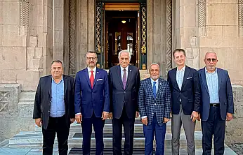 Siirt Vakfı Heyeti'nden Bakan Yardımcısı Cantimur'a Ziyaret