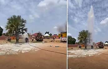 Siirt Vakfı Uganda'daki Yetimhaneye Su Kuyusu Açtı