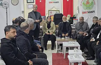 Siirt Vakfı, Siirt'in gelişimi için mahalle ve köy muhtarlarıyla bir araya geldi