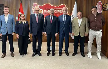 Siirt Vakfı Yönetiminden İller İdaresi Genel Müdürü Mehmet Emin Bilmez'e Ziyaret