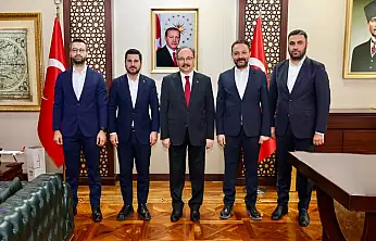 Siirt Valisi Kızılkaya, TÜGVA Heyetini Makamında Kabul Etti