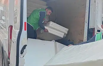 Siirtli Hayırseverlerden Gazze'ye Destek: İHH Çocuk Yataklarını Yola Çıkardı