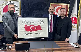 Siirtli İş İnsanları Yılmaz Konuk ve Fatih Kara'dan Ankara Tüm Emlakçılar Odası Başkanı Arpacı'ya Ziyaret