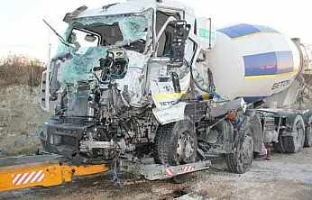 Siirtli Mikser Şoförü Ankara'da Feci Kaza Yaptı: Yoğun Bakımda, Acil Kan Aranıyor