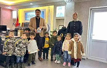 Siirtli Minik yüreklerden Gazze'ye anlamlı destek