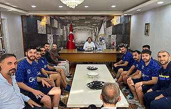 Siirtspor'dan Siirt TSO Başkanı Güven Kuzu'ya Hayırlı Olsun Ziyareti