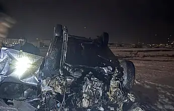 Şırnak–Siirt Kara Yolunda Takla Atan Araç Hurdaya Döndü: Sürücü Ağır Yaralı