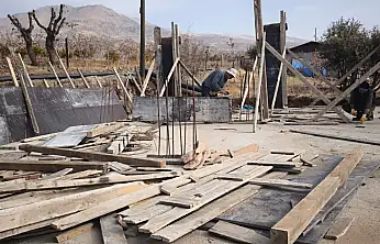 Şirvan Taşlı Köyü Ördekli Mezrasında İlk Kez Cami Yapılıyor! Köy Halkı Destek Bekliyor