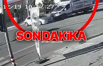 Son Dakika | Siirt'te Kurtalan Yolu'nda Kaza: İki Yaralı | Kaza Anı Kamerada