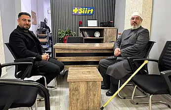 Tillo Âlimi Molla İsmail Hakkı Toprak'tan Artı Siirt Haber Ajansı'na Ziyaret