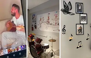 Trabzonlu Yasemen Bolat eşinin anısına Siirt'te  Müzik atölyesi kurdu