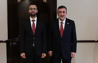 TÜGVA Siirt İl Başkanı Abdullah Tetik'ten Cumhurbaşkanı Yardımcısı Cevdet Yılmaz'a Ziyaret