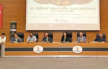 V. Siirt Fıstığı Çalıştayı Siirt Üniversitesinde Düzenlendi: Üretimden Pazarlamaya Sorunlar Ele Alındı