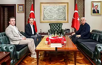 Vali Karakaya ve Vali Çakır'dan Siirt Valisi Kızılkaya'ya Taziye Ziyareti