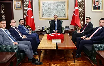 Vali Kızılkaya, Siirt'te Göreve Başlayan Mülki İdare Amirlerini Kabul Etti
