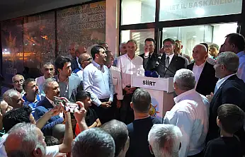 Yeni AK Parti Siirt il başkanı Abdülhakim Gider'den ilk mesaj: ''Küskünlükleri bitirmeye geldik''