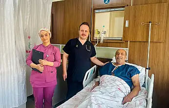 Yüksek Riskli Kalp Hastası Siirt Eğitim ve Araştırma Hastanesi'nde Başarıyla Tedavi Edildi