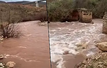 Zorava Çayı Yağışlarla Coştu: Yıllar Sonra En Yüksek Seviyesine Ulaştı