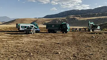 Siirt'in Kuruyan en Büyük Gölünde Çalışma Başlatıldı!