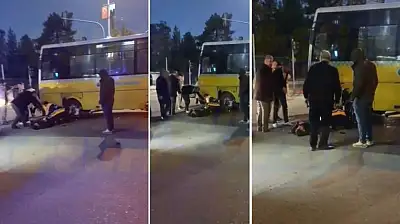 Siirt'te Feci Kaza: Motosiklet Belediyeye Ait Otobüse Çarptı! 1 Ölü, 1 Yaralı