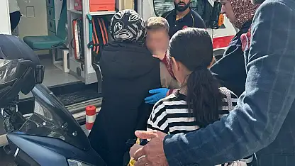 Motosikletin çarptığı çocuk yaralandı