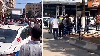Siirt'te Trafik Cezasına Tepki Büyüdü: Polis Aracının Önünü Kestiler