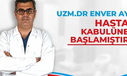 Genel Cerrahi Uzmanı Dr. Enver Ay, Özel Siirt Duru Hastanesi'nde Hasta Kabulüne Başladı