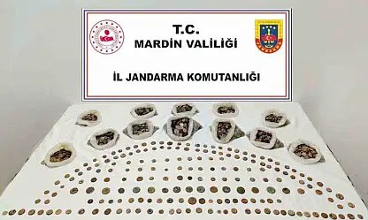 Mardin'de 'Anadolu Mirası' operasyonunda 4 bin 897 sikke ele geçirildi