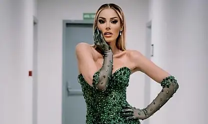 Petek Dinçöz'den sürpriz imaj değişikliği: Sarı saçlar gitti, siyah saçlar geldi