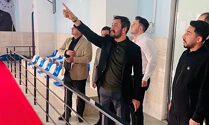 Siirt Gençlik ve Spor İl Müdürü İsmail Çalgan'dan Kurtalan'da tesislere inceleme ziyareti