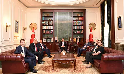 Siirt Vakfı Heyeti, Ankara Valisi Yakup Canbolat ile Bir Araya Geldi