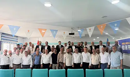Siirt İl Genel Meclisi Başkanı Öncülüğünde AK Parti Siirt İl Başkanı Gider'e Hayırlı Olsun Ziyareti