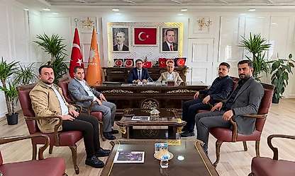 Siirt Vali Yardımcılarından AK Parti İl Başkanlığına Ziyaret