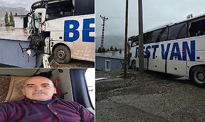 Şırnak'ta Feci Kaza: Yolcu Otobüsü Eve Çarparak Durabildi, Şoför Hayatını Kaybetti