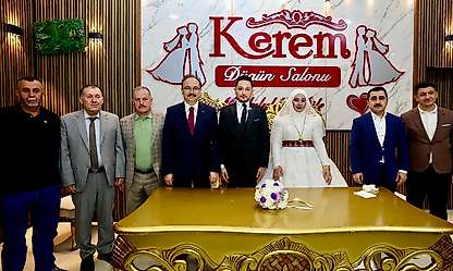 Vali Kızılkaya, Nas ve Pizan ailelerinin düğün merasimine katıldı