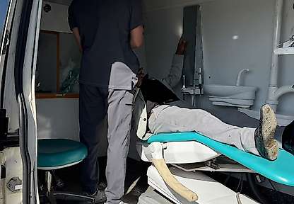 Siirt'te Mobil Diş Sağlığı Hizmeti Tuzkuyusu Köyü'ne Ulaştı