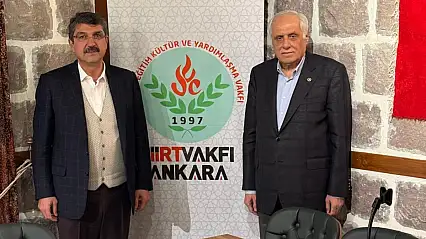 AK Parti Batman Milletvekili Ferhat Nasıroğlu'ndan Siirt Vakfı'na Ziyaret