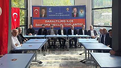 AK Parti Baykan İlçe Danışma Meclisi Toplantısı Gerçekleştirildi