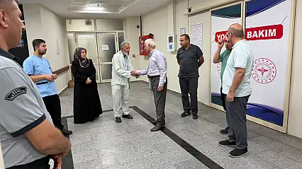 AK Parti Siirt Milletvekili Mervan Gül, Eğitim ve Araştırma Hastanesini ziyaret etti