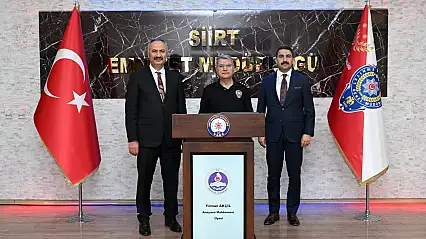 Anayasa Mahkemesi Üyesi Yılmaz Akçil'den Siirt'te Ziyaretler